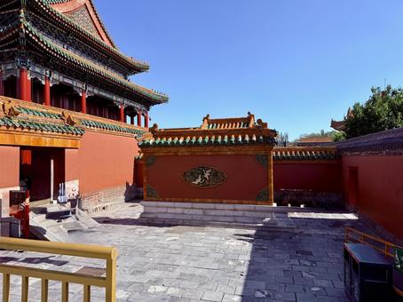 瀋陽故宮博物院内の風景　その１ 旅,中国,瀋陽の写真素材