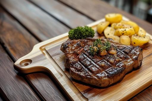ステーキ ステーキの写真