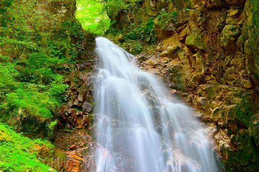 Photo, sanzu waterfall, waterfall, water, 