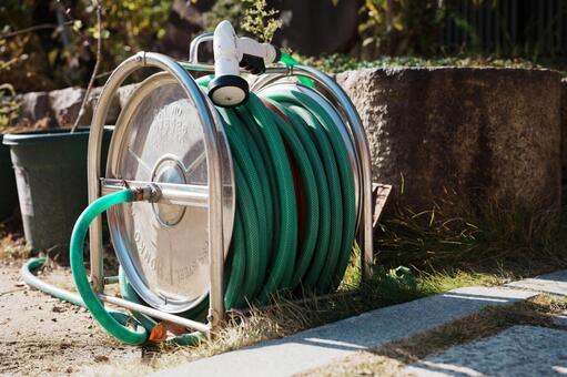 ホース ホース,庭,ガーデニングの写真素材