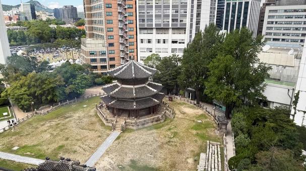 ソウル_円丘壇 ソウル_円丘壇 円丘壇,圜丘壇,朝鮮王朝の写真素材