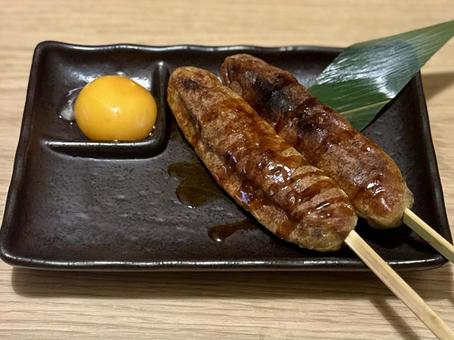 大焼き牛タンつくね 大焼き牛タンつくね,牛タンつくね,牛タンの写真素材