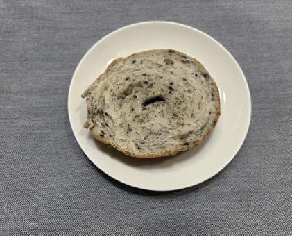 輪切りごまベーグル 輪切りごまベーグルの写真