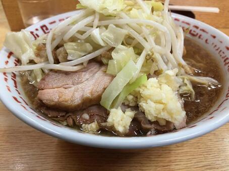 二郎系ラーメン 二郎系ラーメン,二郎系インスパイア,二郎系の写真素材
