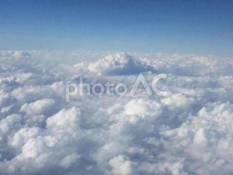 雲の絨毯８ 空,雲の写真素材