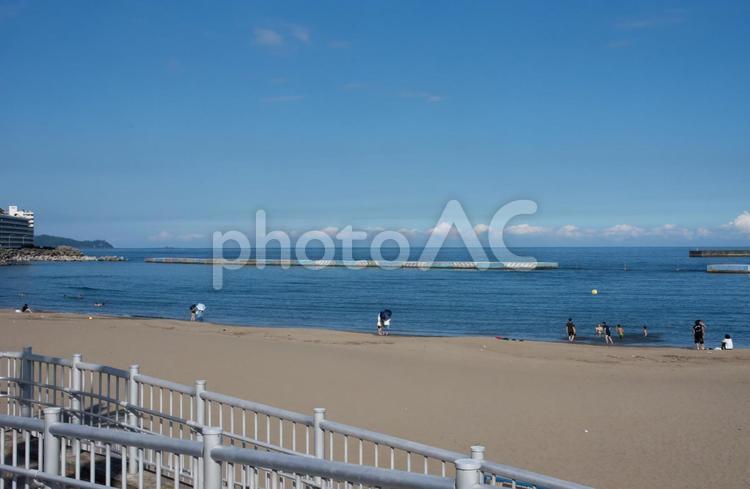 熱海の海水浴場 海水浴場,熱海,リゾートの写真素材