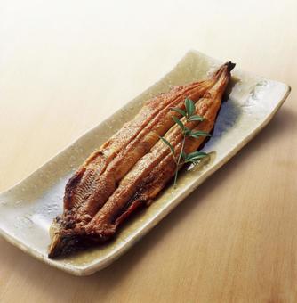 うなぎの蒲焼き うなぎの蒲焼き,うなぎ,1匹の写真素材