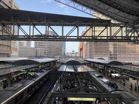 JR 大阪駅 jr大阪駅,梅田,大阪の写真素材