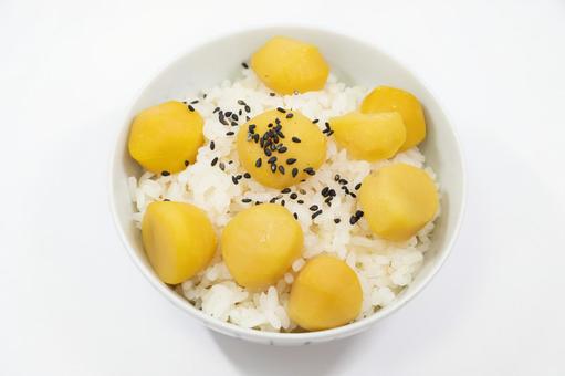 栗ご飯 栗ご飯 栗ご飯,栗,炊き込みご飯の写真素材