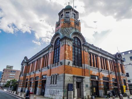 【福岡県】北九州市・門司港の旧大阪商船 旧大阪商船,門司港,北九州市の写真素材