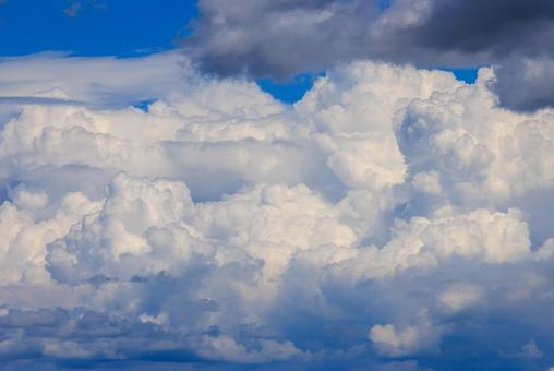 青空と雲 青空と雲の写真