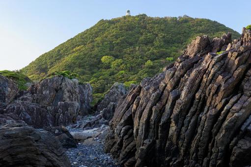 高知県室戸市 室戸岬の風景 高知県室戸市 室戸岬の風景 旅行,海,自然の写真素材