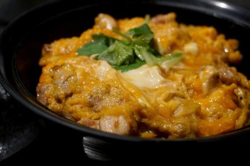 親子丼 親子丼,丼,卵の写真素材