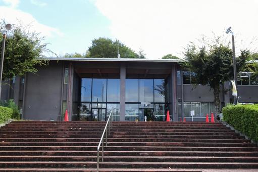 京田辺市立中央公民館 建物外観 京都府 京田辺市立中央公民館 建物外観 京都府 京田辺市立中央公民館,建物,外観の写真素材