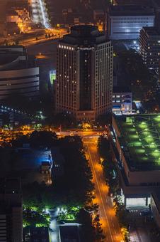 都市夜景 都市夜景の写真