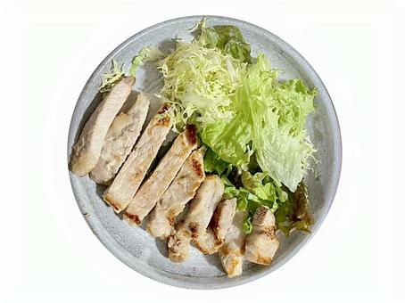 豚のステーキ 豚,豚肉,ステーキの写真素材