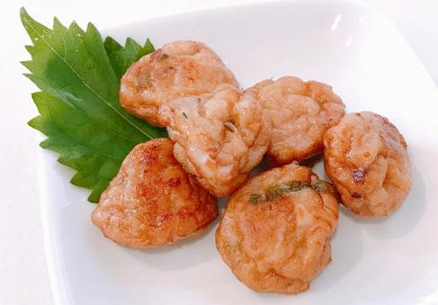 ひとくち揚げ ひとくち揚げ 薩摩揚げ,さつま揚げ,さつまあげの写真素材
