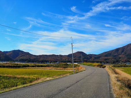 秋の景色２５ 秋,紅葉,山の写真素材