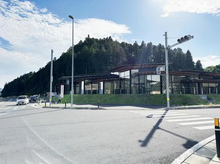 251105南三陸町生涯学習センター01 宮城県,南三陸町,南三陸町生涯学習センターの写真素材