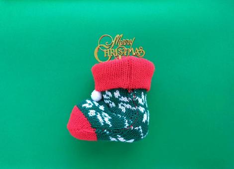 クリスマスソックス クリスマス,ソックス,靴下の写真素材