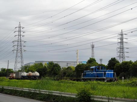 京葉臨海鉄道 KD60形 貨物列車 京葉臨海鉄道 KD60形 貨物列車 京葉臨海鉄道,臨海鉄道,kd60形の写真素材