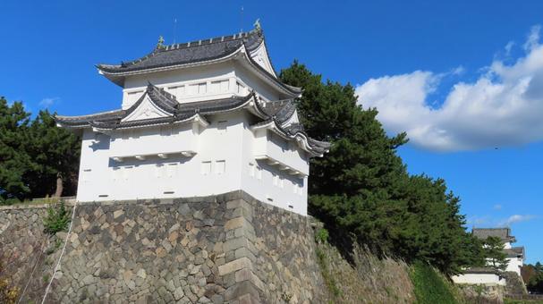 名古屋城　本丸　西南隅櫓　東南隅櫓 名古屋城,尾張徳川家,御三家の写真素材