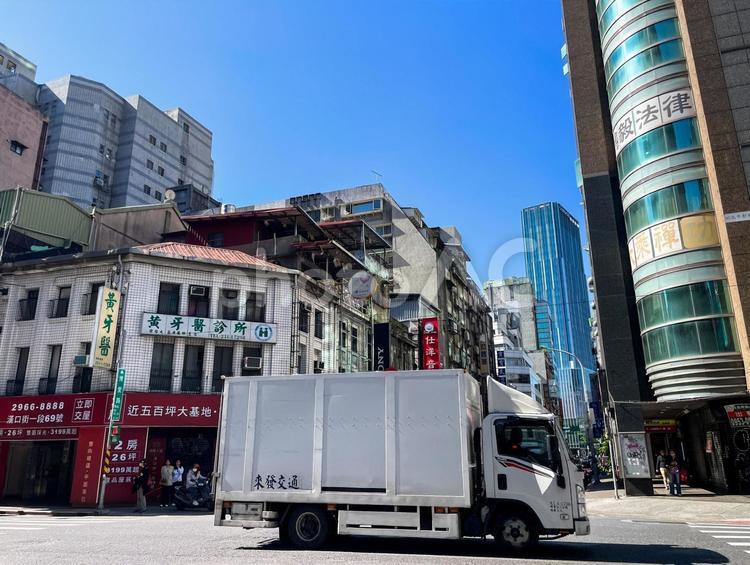 台北市街地 台湾,台北,風景の写真素材