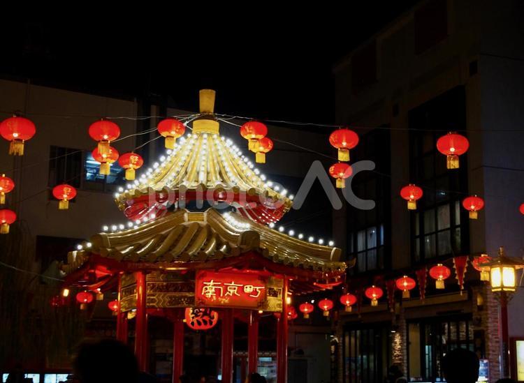 神戸の中華街 中華街,南京町,チャイナタウンの写真素材