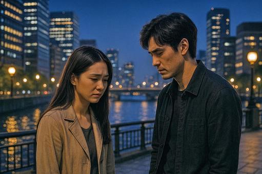 わけありカップル 深刻な雰囲気・別れ話4 わけありカップル 深刻な雰囲気・別れ話4の写真