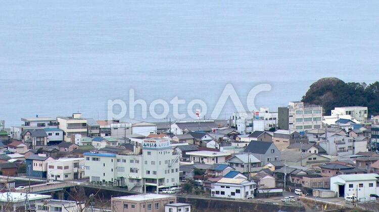 熊野市　街並み 三重県,熊野市,熊野市街の写真素材