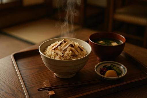 松茸ご飯膳 松茸ご飯膳の写真