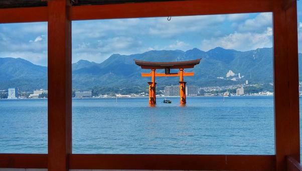 厳島神社大鳥居 厳島神社大鳥居の写真