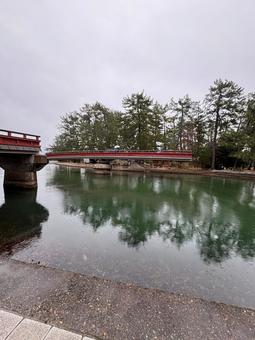 廻旋橋 回旋橋,廻旋橋,京都の写真素材