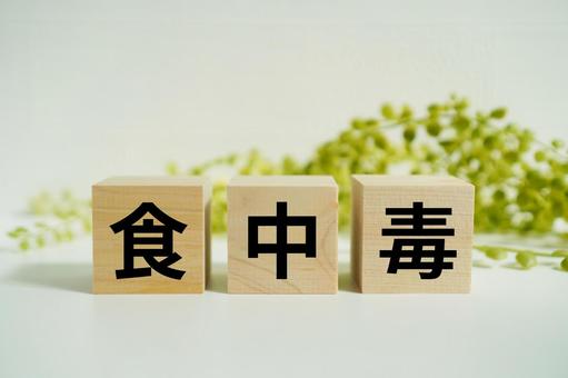 木製ブロックに『食中毒』の文字 木製ブロックに『食中毒』の文字 食中毒,衛生,食品の写真素材