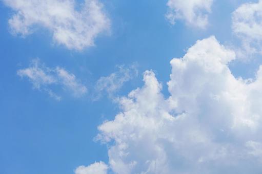 青空と雲 青空と雲 空,雲,晴天の写真素材