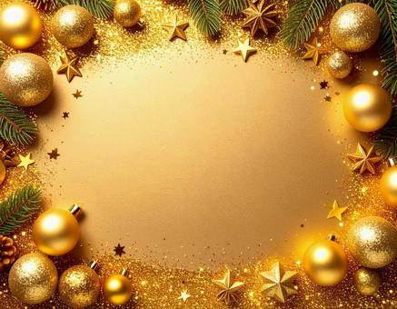 オーナメントボールの背景９の写真