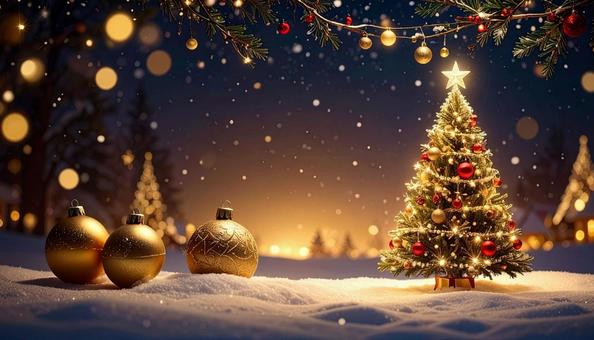 キラキラ クリスマスツリー イメージ キラキラ クリスマスツリー イメージの写真