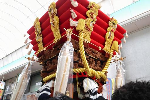 河内太鼓台町内曳航3ふとん太鼓・枚岡祭り 河内太鼓台町内曳航3ふとん太鼓・枚岡祭り 河内太鼓台町内曳航,枚岡祭り,枚岡秋郷祭の写真素材