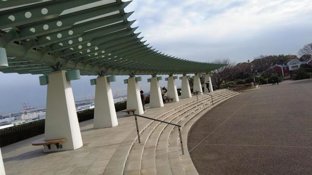 港の見える丘公園 港の見える丘公園 横浜,山手,港の見える丘公園の写真素材
