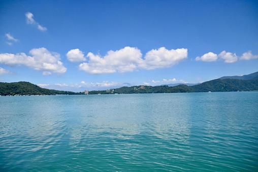 台湾 日月潭 台湾 日月潭の写真