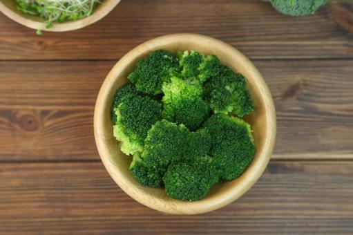 ブロッコリー ブロッコリー ブロッコリー,緑黄色野菜,野菜の写真素材