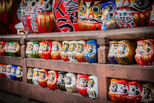 群馬県　少林山達磨寺 群馬,群馬県,達磨寺の写真素材
