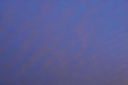 夕方　雲　夕焼け　空　夕日　夕空の写真