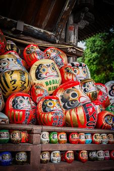 群馬県　少林山達磨寺 群馬,群馬県,達磨寺の写真素材