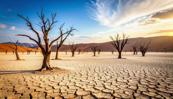 乾燥し、干からびた地面 乾燥し、干からびた地面の写真