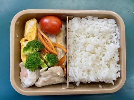 愛妻ダイエット弁当① 愛妻弁当,パパ,ご飯の写真素材