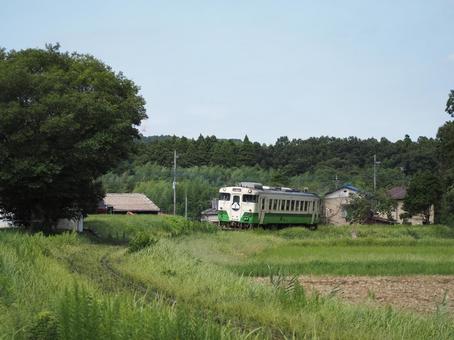 小湊鐵道 キハ40形 上総川間駅 小湊鐵道 キハ40形 上総川間駅 小湊鐵道,小湊鉄道,小湊の写真素材