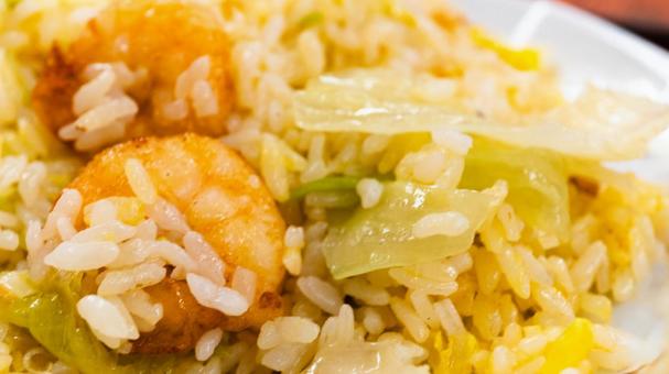 エビチャーハン エビチャーハン チャーハン,エビチャーハン,炒飯の写真素材