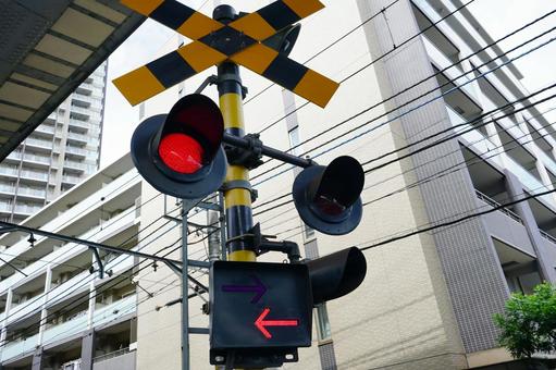 踏切3 踏切3 電車,鉄道,踏切の写真素材