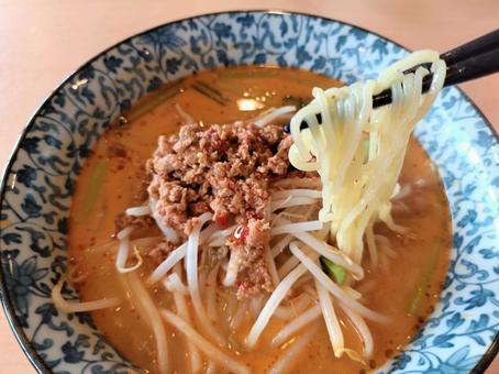 坦々麺6 ラーメン,担々麺,食べ物の写真素材